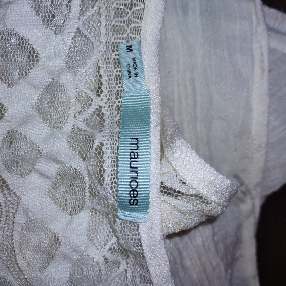 (21) Maurices, Top, Size M, Button Down Front - image 5